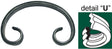 Element shape-C 140x80, 12x6mm