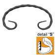Zierelement h160, b80, P/030-11,6x5mm