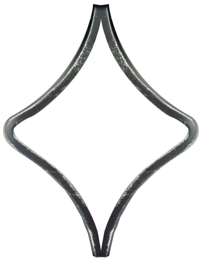 Zierelement h200, b95, 12x6mm