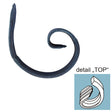 Zierelement 100x75, 12x6mm