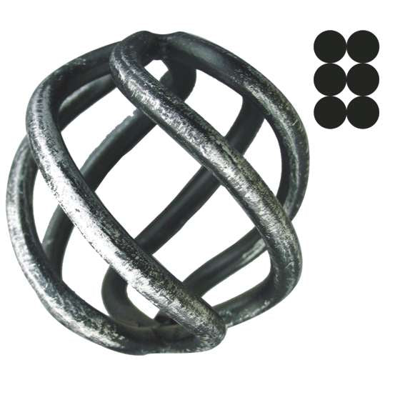 Korbzwirbel D70, d6mm