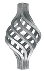 Korbzwirbel h180, D100, 18x18mm