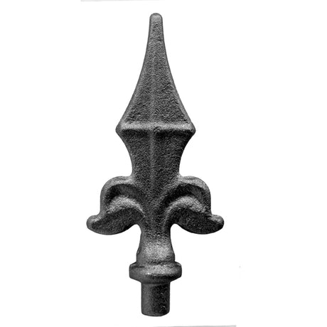 Geschmiedete Zierspitze h130, b60, n12mm