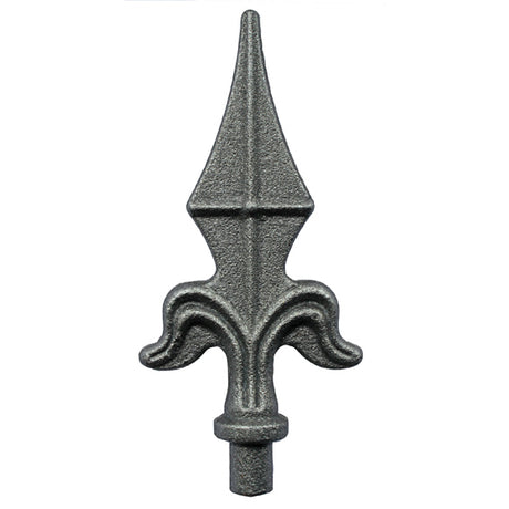 Geschmiedete Zierspitze h150, b68, n16mm