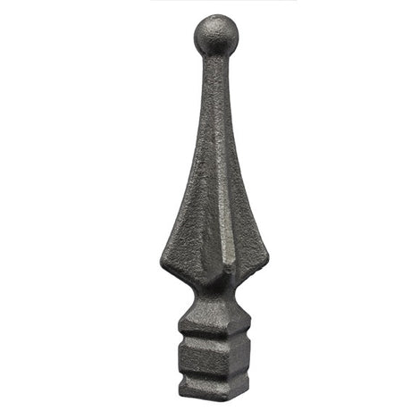 Geschmiedete Zierspitze h82, b20x20, n15x15mm