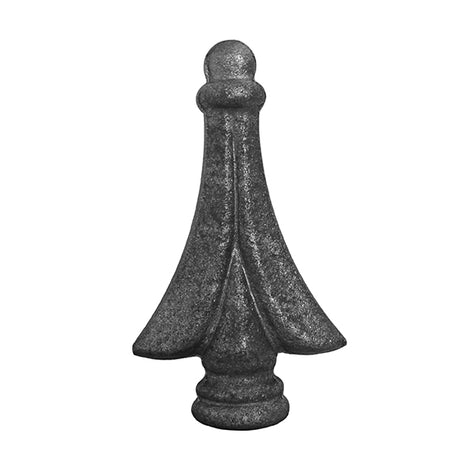 Geschmiedete Zierspitze h122, b63, n24mm
