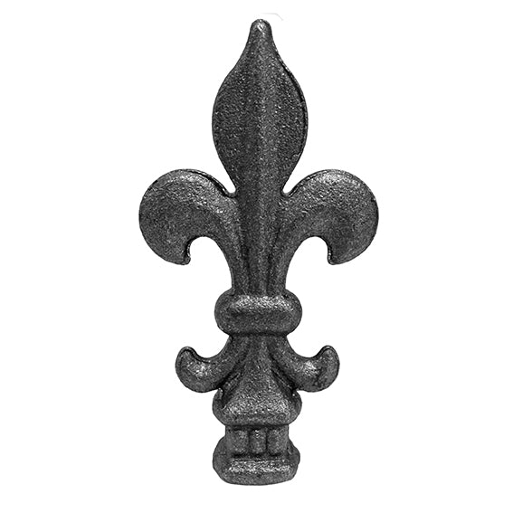 Geschmiedete Zierspitze h105, b53, n15x21mm