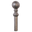 Geschmiedete Zierspitze h98, b25, n11x11,5mm