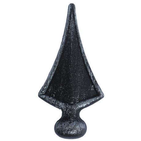 Geschmiedete Zierspitze h125, b62, n29mm