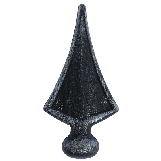 Geschmiedete Zierspitze h125, b62, n29mm