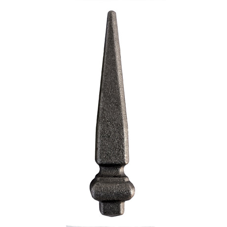Geschmiedete Zierspitze h143, b28, n16x16mm