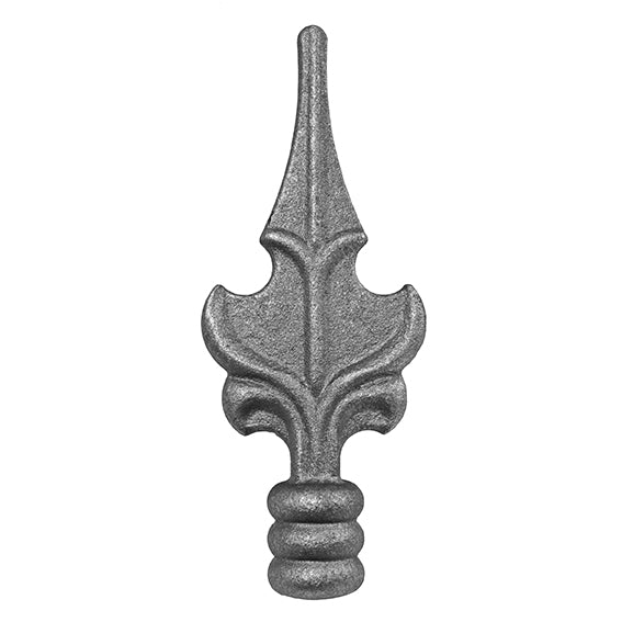 Geschmiedete Zierspitze h132, b62 , n27mm