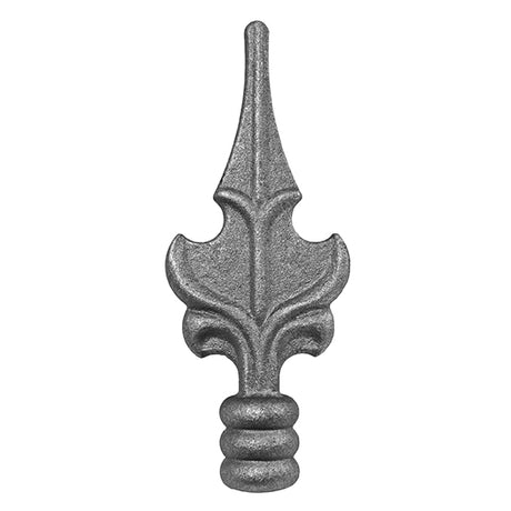 Geschmiedete Zierspitze h132, b62 , n27mm