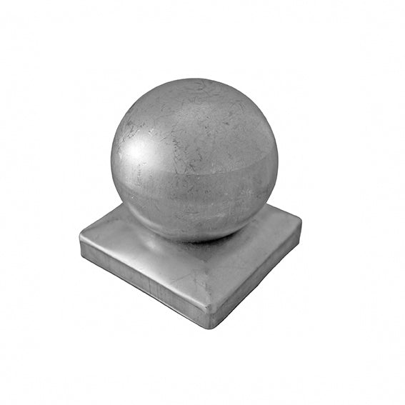 Pfostendeckel mit Kugel 60x60, D60, t0,6mm