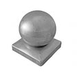 Pfostendeckel mit Kugel 80x80, D80, t0,8mm