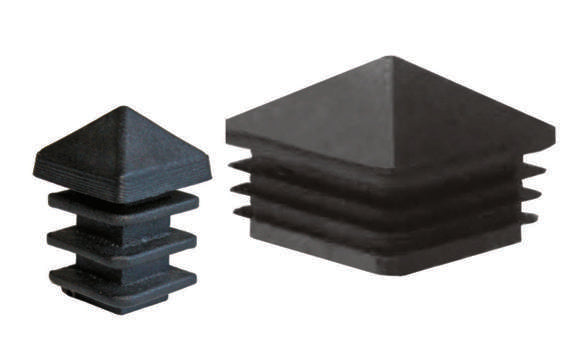 Pfostendeckel - PVC 50x50mm-PVC