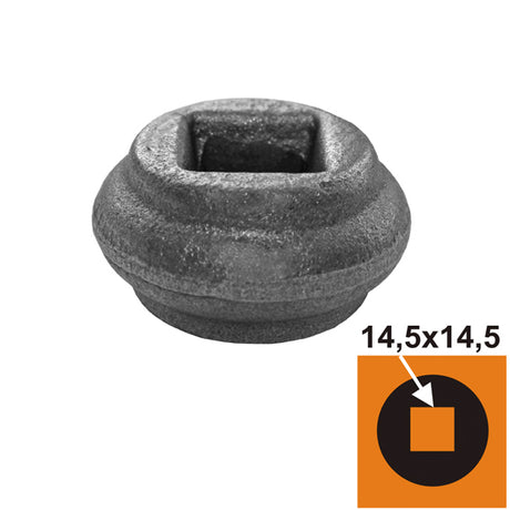Steckelement für Stab h21, D40mm
