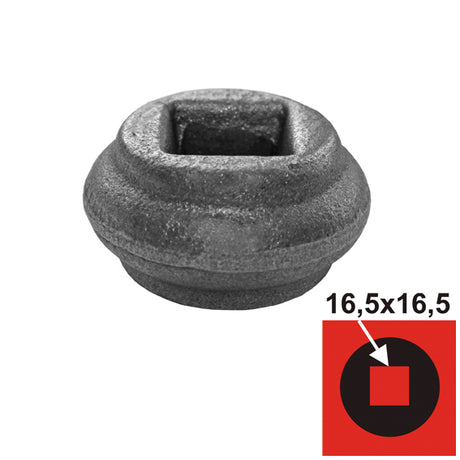 Steckelement für Stab h21, D40mm