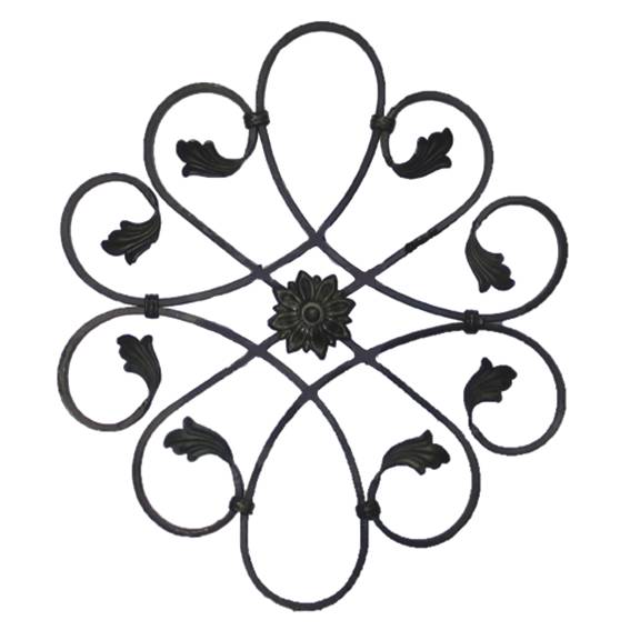 Zierornament  h590, b510, 16x8mm