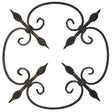 Zierelement h450, b450, 12x6mm