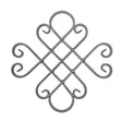 Zierornament h410, b410, 16x8mm