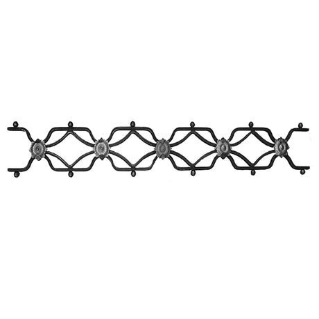 Zierornament h135, b950, 15x8mm