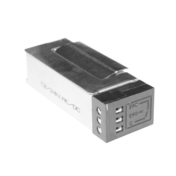 Elektromagnetisches Schloss mit Hilfskontakt, 12-24V AC/DC