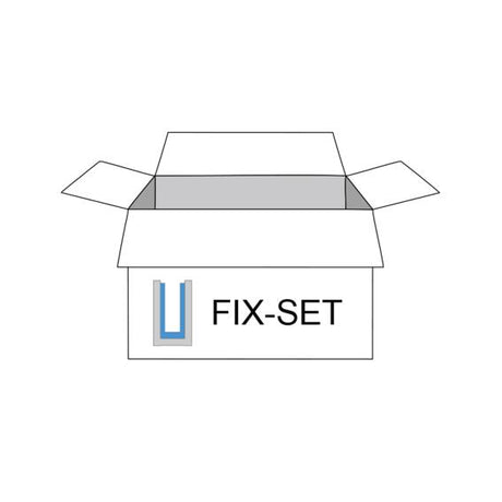 Dichtung für Aluprofil für Ganzglasgeländer