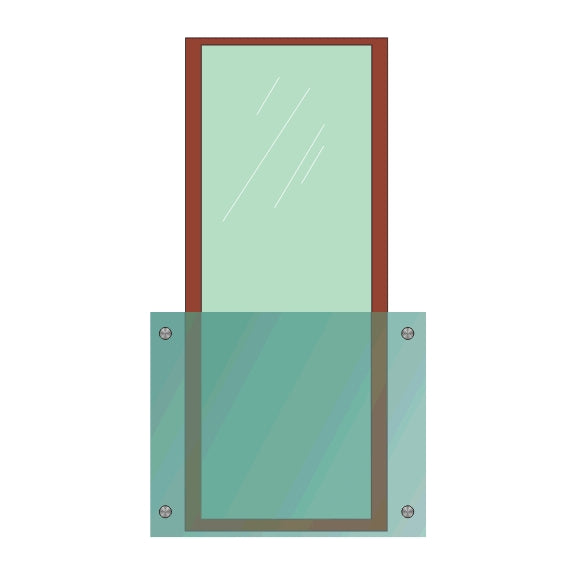 Franzözisches Fenster AISI304