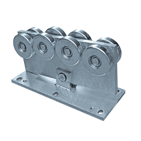 8-rädriger Laufwagen für selbsttragenden Tor Zn, p