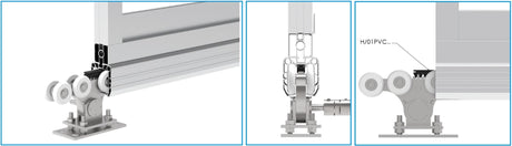 Aluminium Laufwerksystem