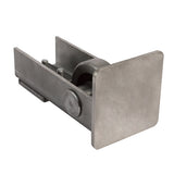 Edelstahlauflaufrolle profile 60x60mm