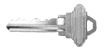 Schlüssel für Hakenverschluss mit Schloss B19/01...