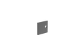 Aluminiumabdeckung für Adapter für 18-mm-Latten 40x38 R7016