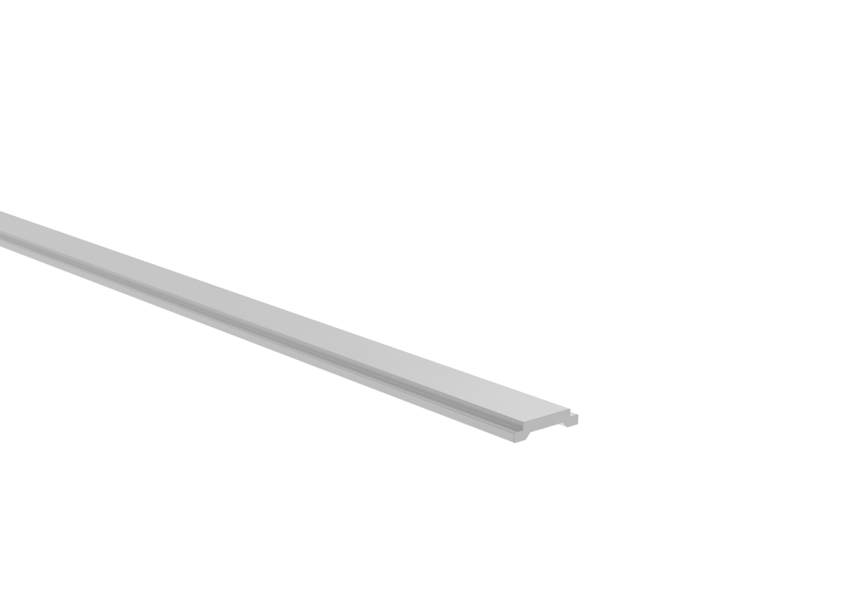 Abdeckleiste für U-Adapter 30mm Füllungen - 6000mm