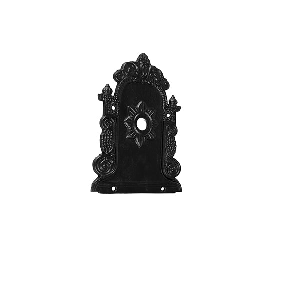 Decorated cast iron sink, without faucet 300x220mm