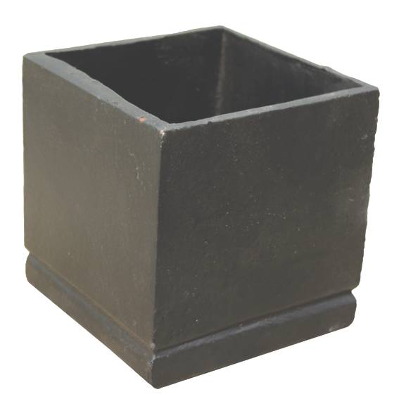 Blumentopf aus Gusseisen 120x120x120mm, Gusseisen