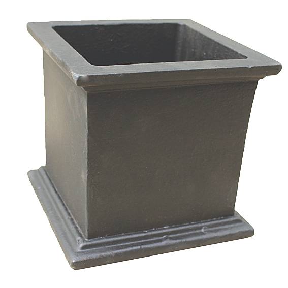 Blumentopf aus Gusseisen 160x160x160mm, Gusseisen