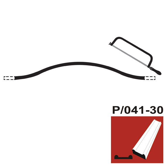 Gotischer Bogen P/041-30x8, p200, L1360-1900mm