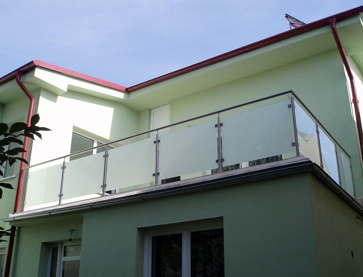 Mittelpfosten, Oberverankerung - grade AISI304, D4