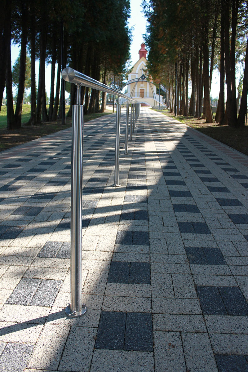 Endkappe für Handlauf - flach, solid