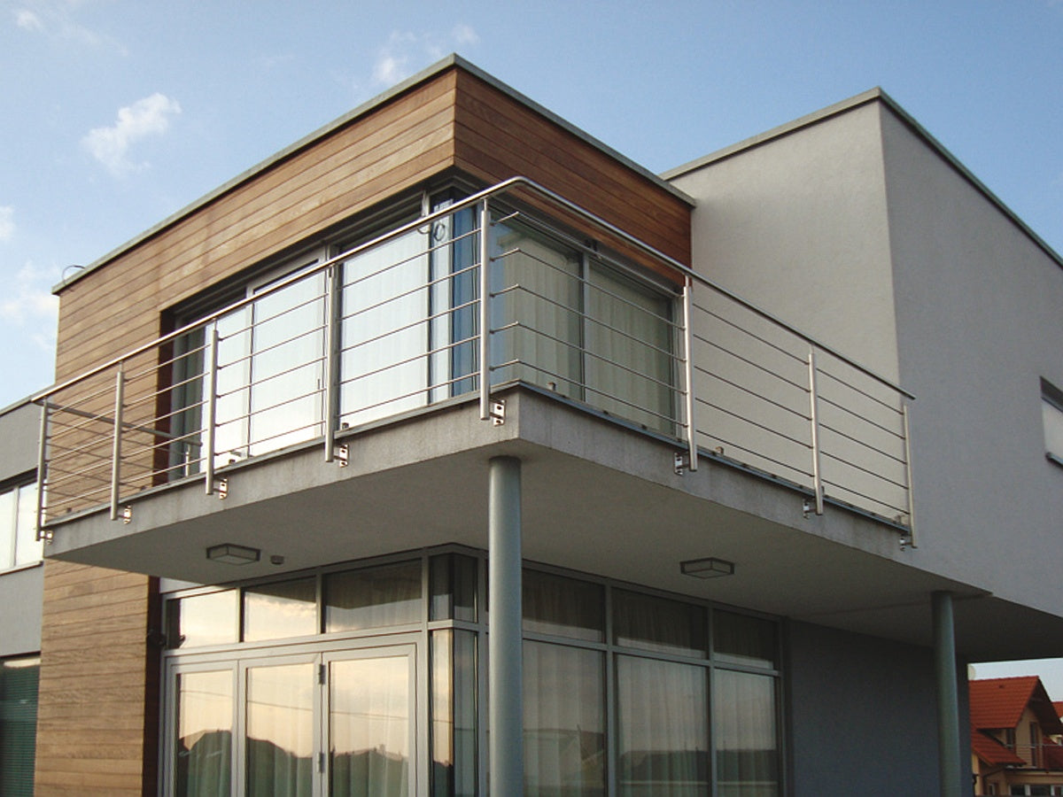 Stainless railing, AISI304, 1500x900mm, BR