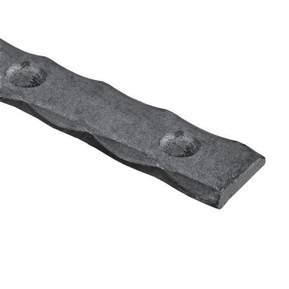 Flacheisen mit Bolzen P/002-30x5, L3000, a132mm, (