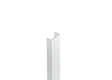 Click-Lock schmale Leiste für Pfostenprofile, für U-Adapter von Zaun- und Fassadensystem, 20x09-6,0 m – Natural