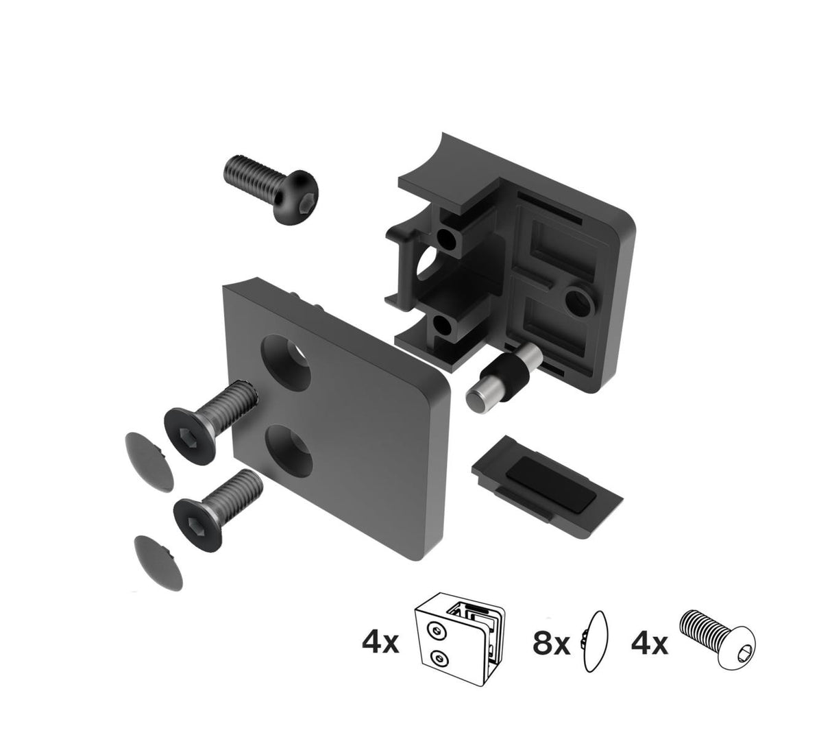 Glashalter - set