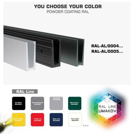 Oberflächenbehandlung mit Pulverbeschichtung.