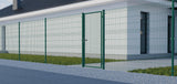 Bránka 1kr. ROUND ZnPVC 1000x2000mm, D75mm, zelena