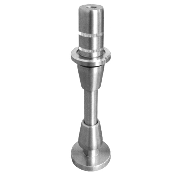 Freitragende Treppe aus Edelstahl AISI304, D42,4/Vs-t 1