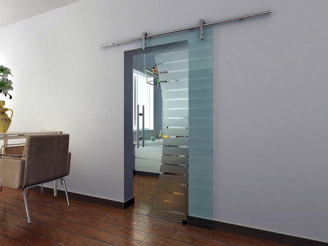 Bodenführung - für Glasschiebetür AISI304, glass t