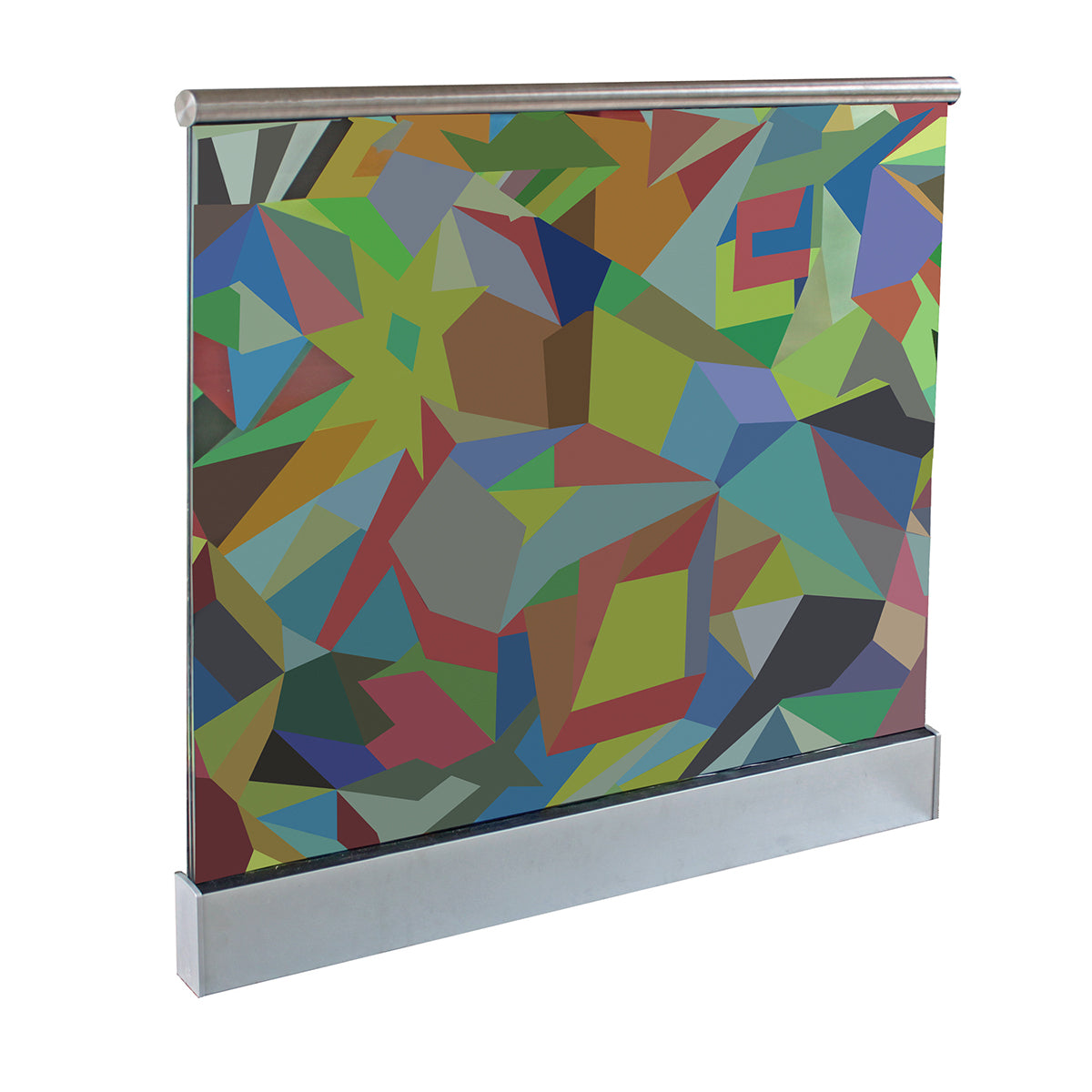 Alluminiumprofil für Glasgeländer 2500x1000mm